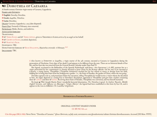 glossahortensia/culture/christian/dorotheacaesarea screenshot