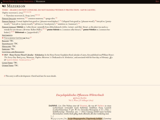 glossahortensia/daphne_mezereum screenshot