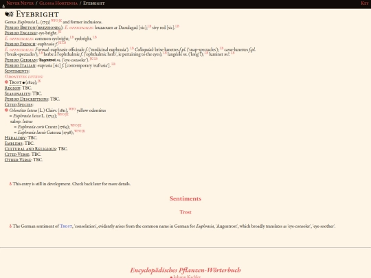 glossahortensia/euphrasia screenshot