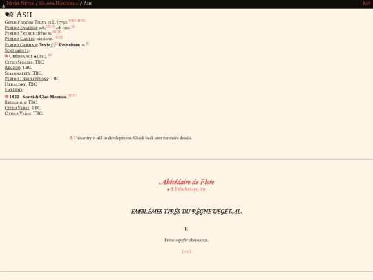 glossahortensia/fraxinus screenshot