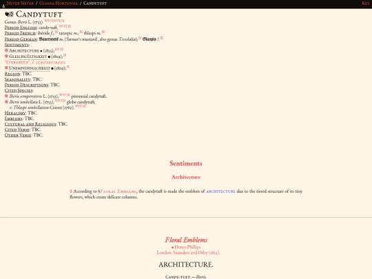 glossahortensia/iberis screenshot