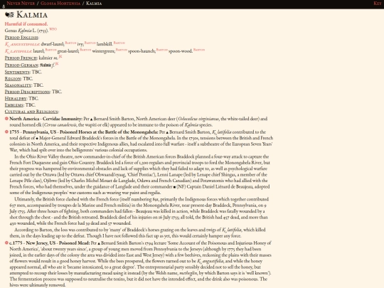 glossahortensia/kalmia screenshot