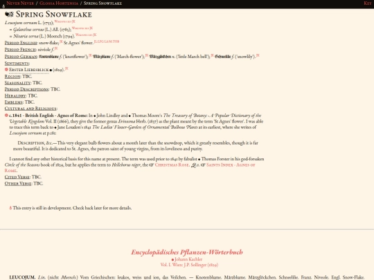 glossahortensia/leucojum_vernum screenshot