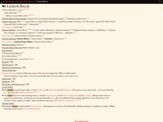 glossahortensia/melissa_officinalis screenshot