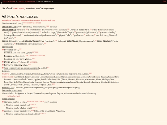 glossahortensia/narcissus_poeticus screenshot