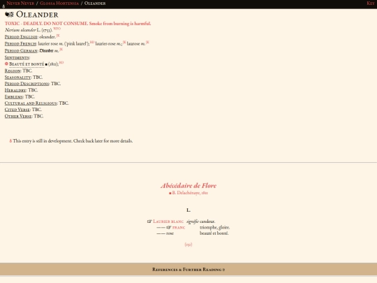 glossahortensia/nerium_oleander screenshot