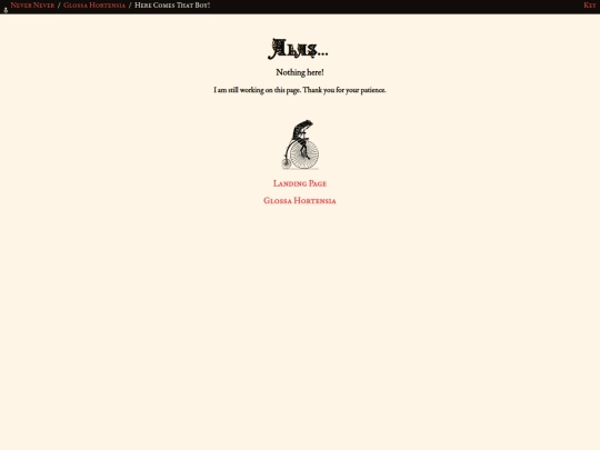 glossahortensia/not_found screenshot