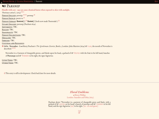 glossahortensia/pastinaca_sativa screenshot