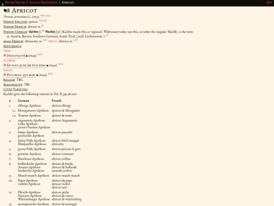 glossahortensia/prunus_armeniaca screenshot