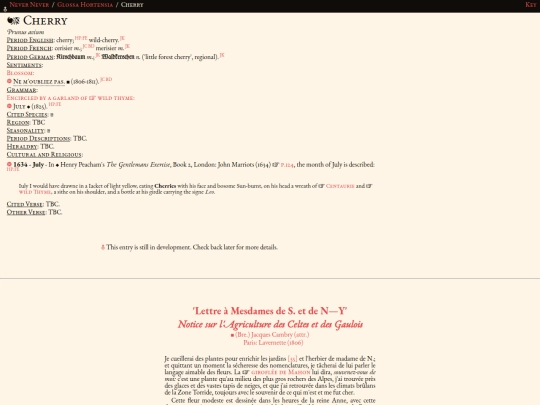 glossahortensia/prunus_avium screenshot