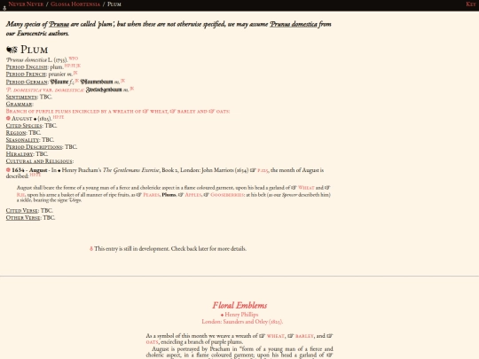 glossahortensia/prunus_domestica screenshot