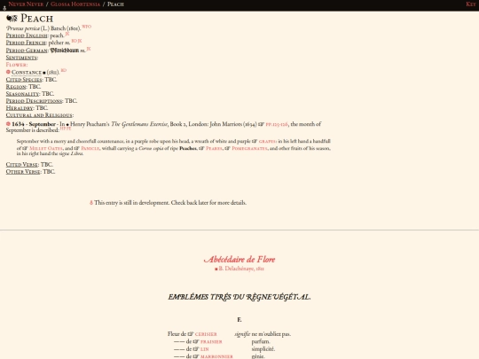 glossahortensia/prunus_persica screenshot