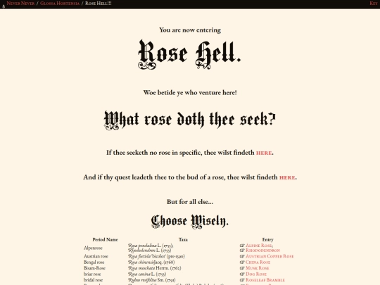 glossahortensia/rosehell screenshot
