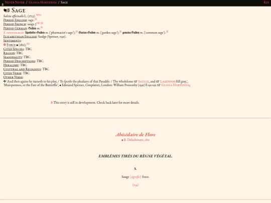 glossahortensia/salvia_officinalis screenshot