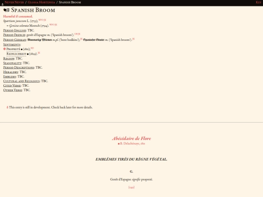 glossahortensia/spartium_junceum screenshot