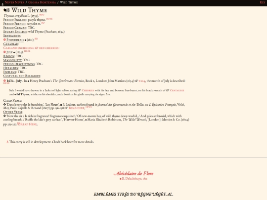 glossahortensia/thymus_serpyllum screenshot