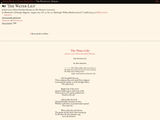 glossahortensia/verse/hemans_thewaterlily_1833 screenshot