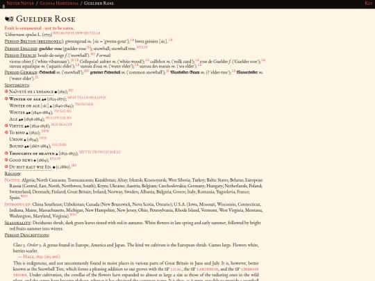 glossahortensia/viburnum_opulus screenshot