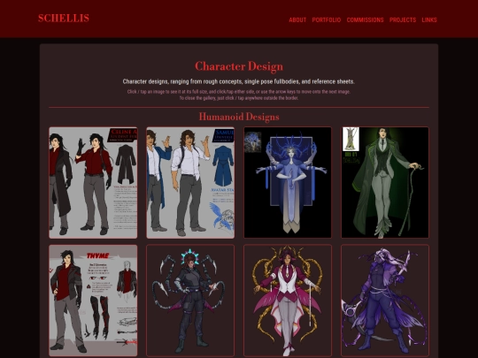 portfolio/character_design screenshot