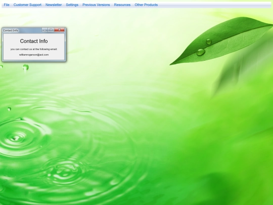 contact screenshot