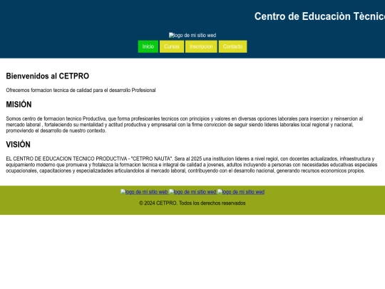 pagina web2 screenshot