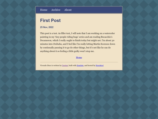 posts/2022-11-25-First-Post screenshot
