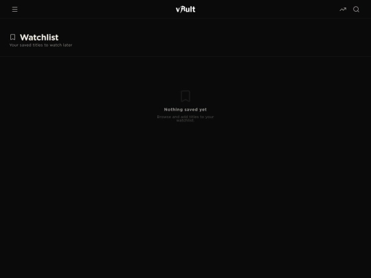 vault/watchlist screenshot