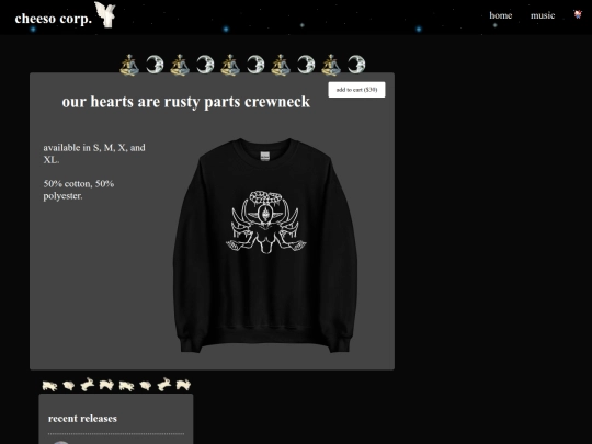 oharpcrewneck screenshot