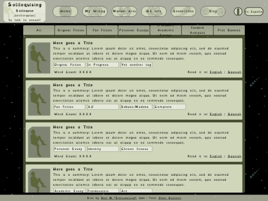 writing screenshot