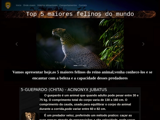 Apresentação /animais screenshot