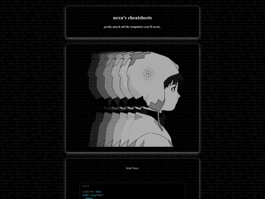 cheatsheet screenshot