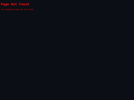 not_found screenshot
