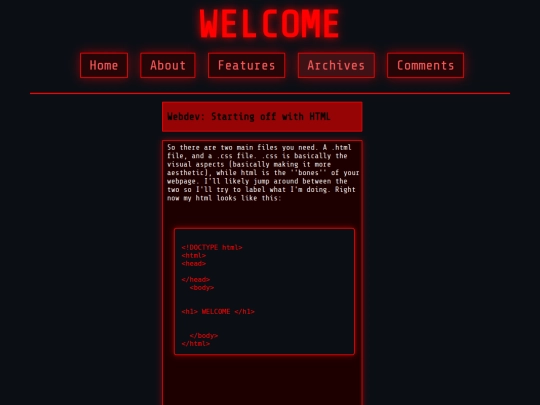 posts/Webdev-part7 screenshot