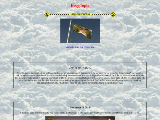 blog screenshot