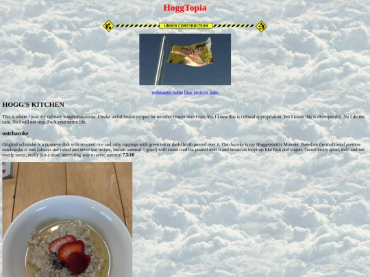 projects/hoggskitchen screenshot