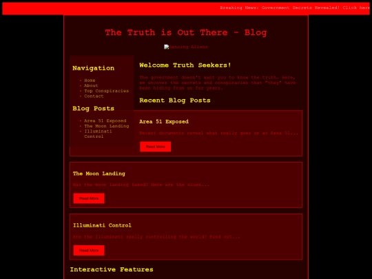 blog screenshot