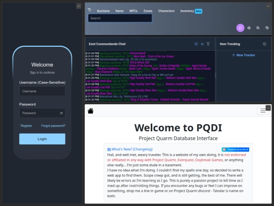 quarmsites screenshot