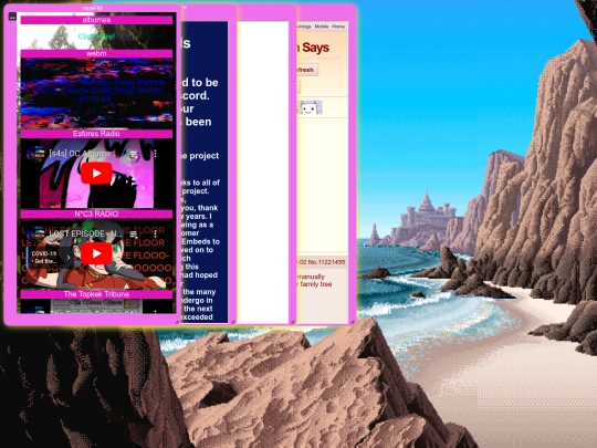 working screenshot
