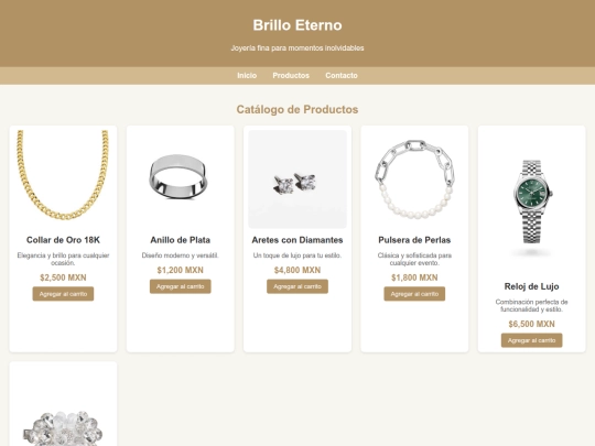 productos screenshot