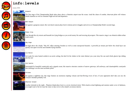 info_levels screenshot