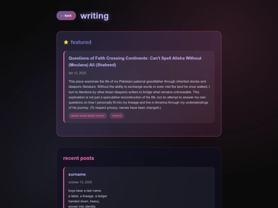 1writings screenshot