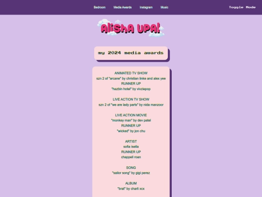 mediaawards screenshot