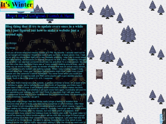 It's_Winter screenshot