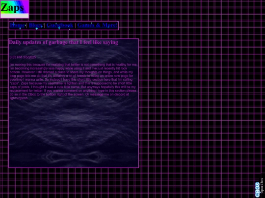 Zaps screenshot