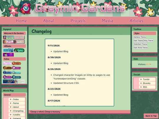 general/changelog screenshot