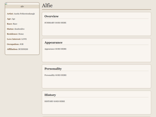 Alfie screenshot