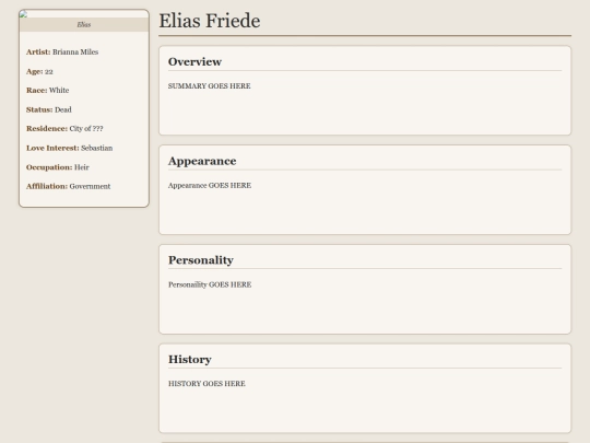 Elias screenshot
