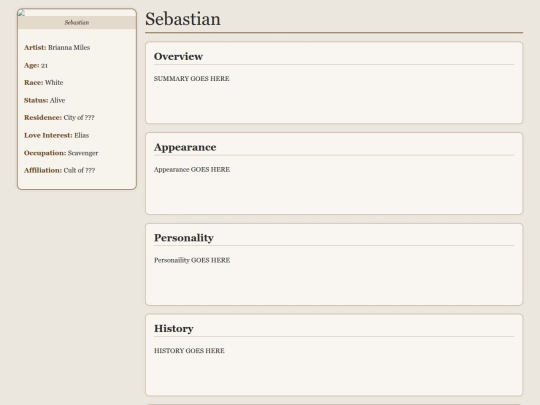 Sebastian screenshot