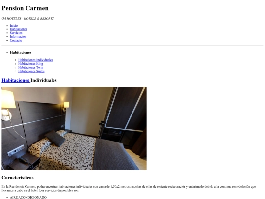 habitaciones screenshot