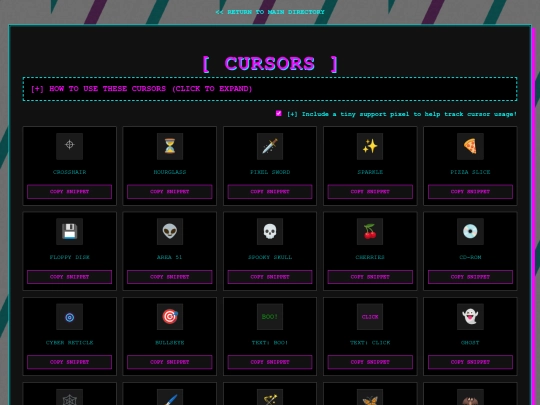 customcursors screenshot